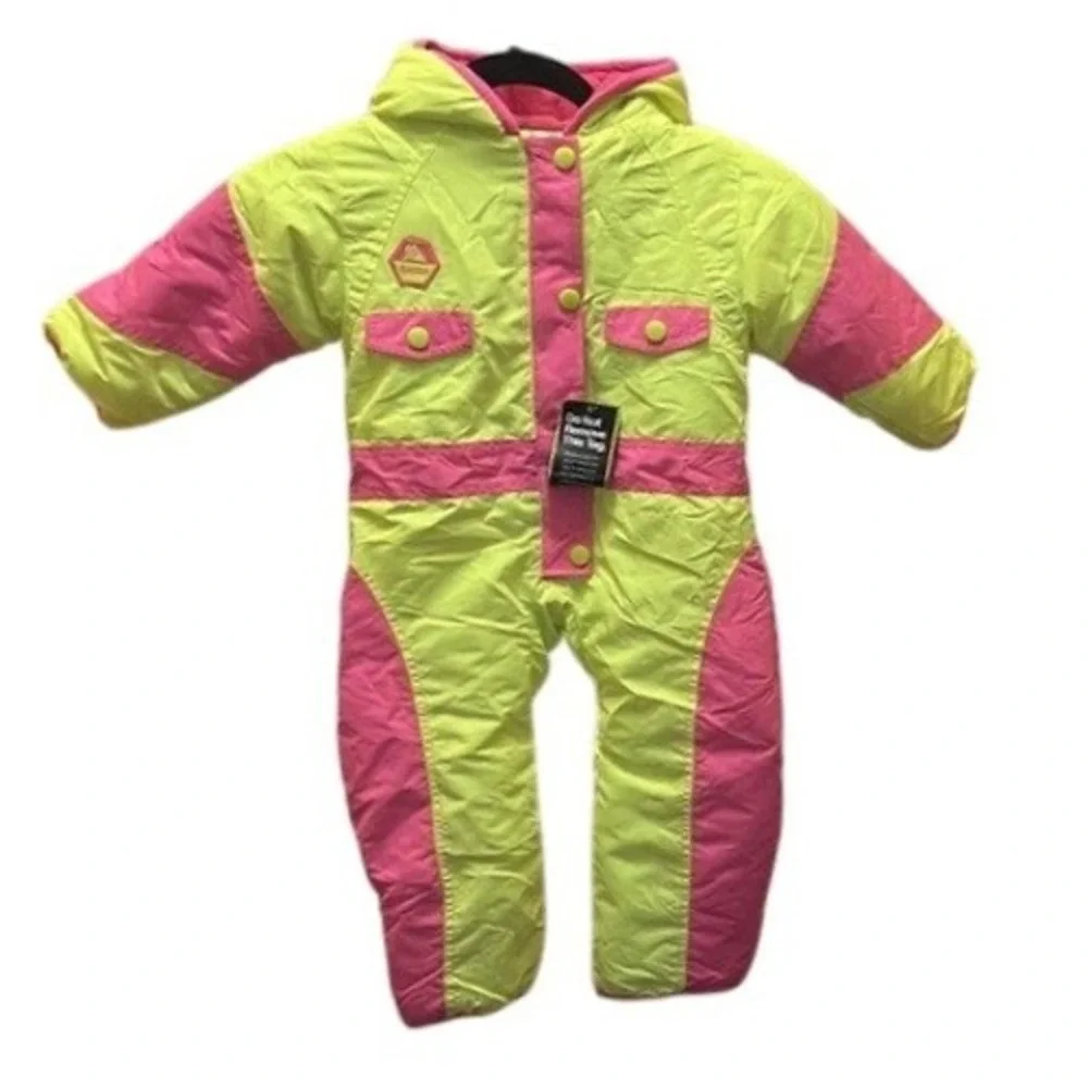 TIPSY ELVES unisex toddler POWDER BLASTER SNOW SUIT Size 6 Months - Picture 2 of 4